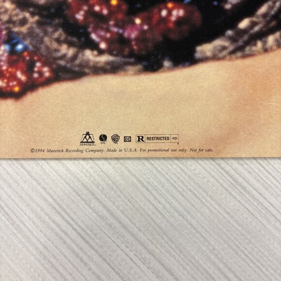 MADONNA The Girlie Show 18x24 original promotional poster 1994 Rolled Theatrical - Picture 6 of 7